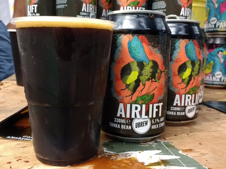Airlift beer with cans