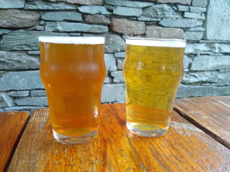 IPA and pale ale Grasmere Brewery beer